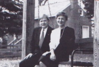 1992 President Tom McKelroy and Executive Director Diane Essex