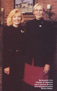 2001 Chairman Bill Landsden and Martha Wilson