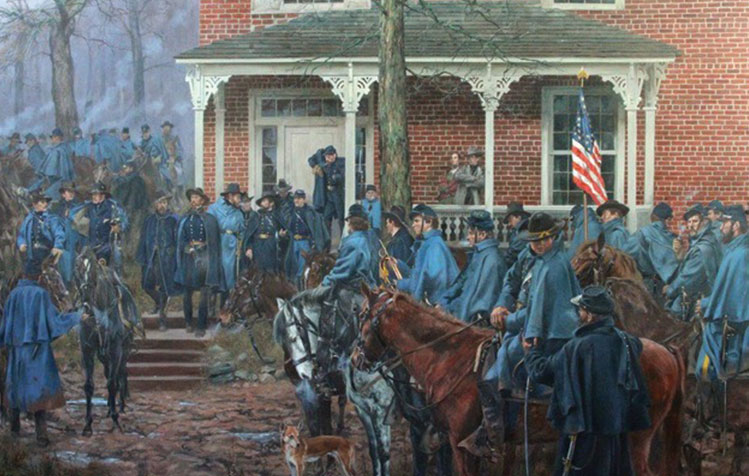 Union cavalry again occupy Germantown