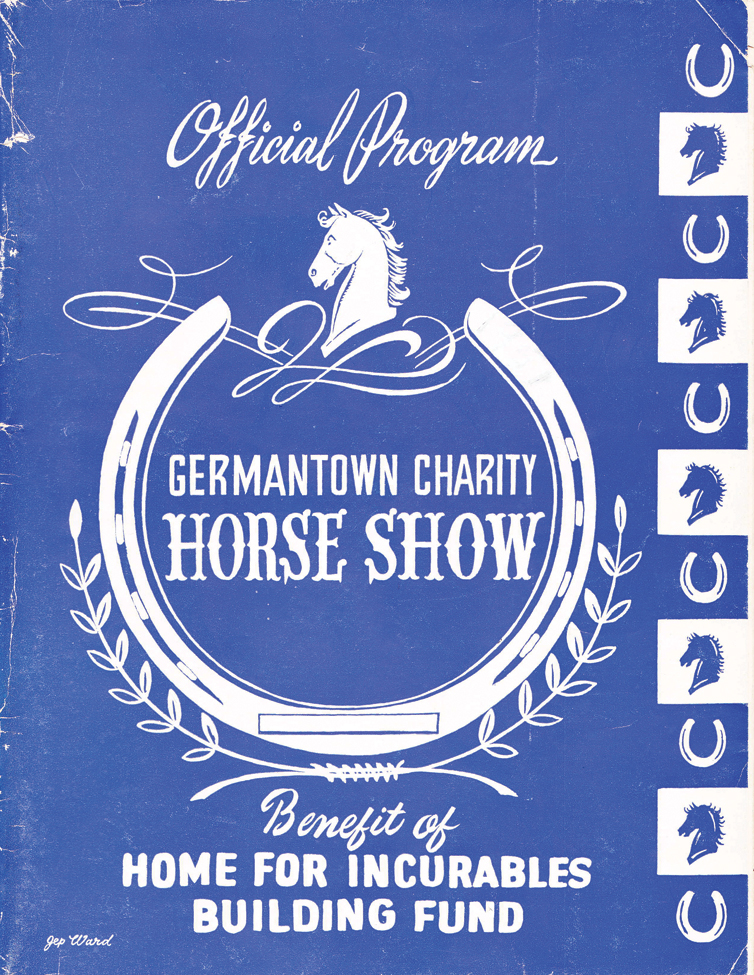 Germantown Charity Horse Show Program Cover