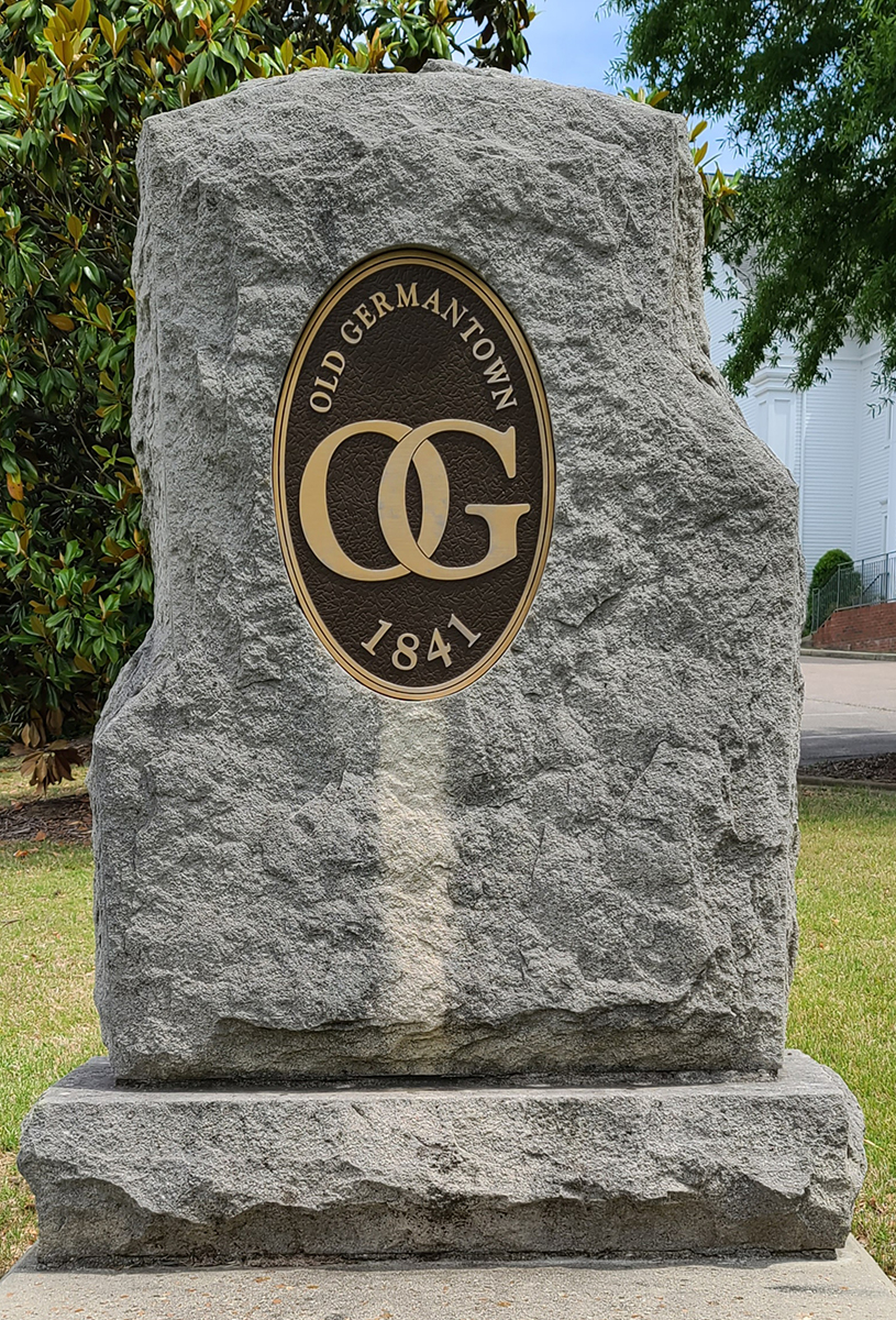 Old Germantown Boundary Marker