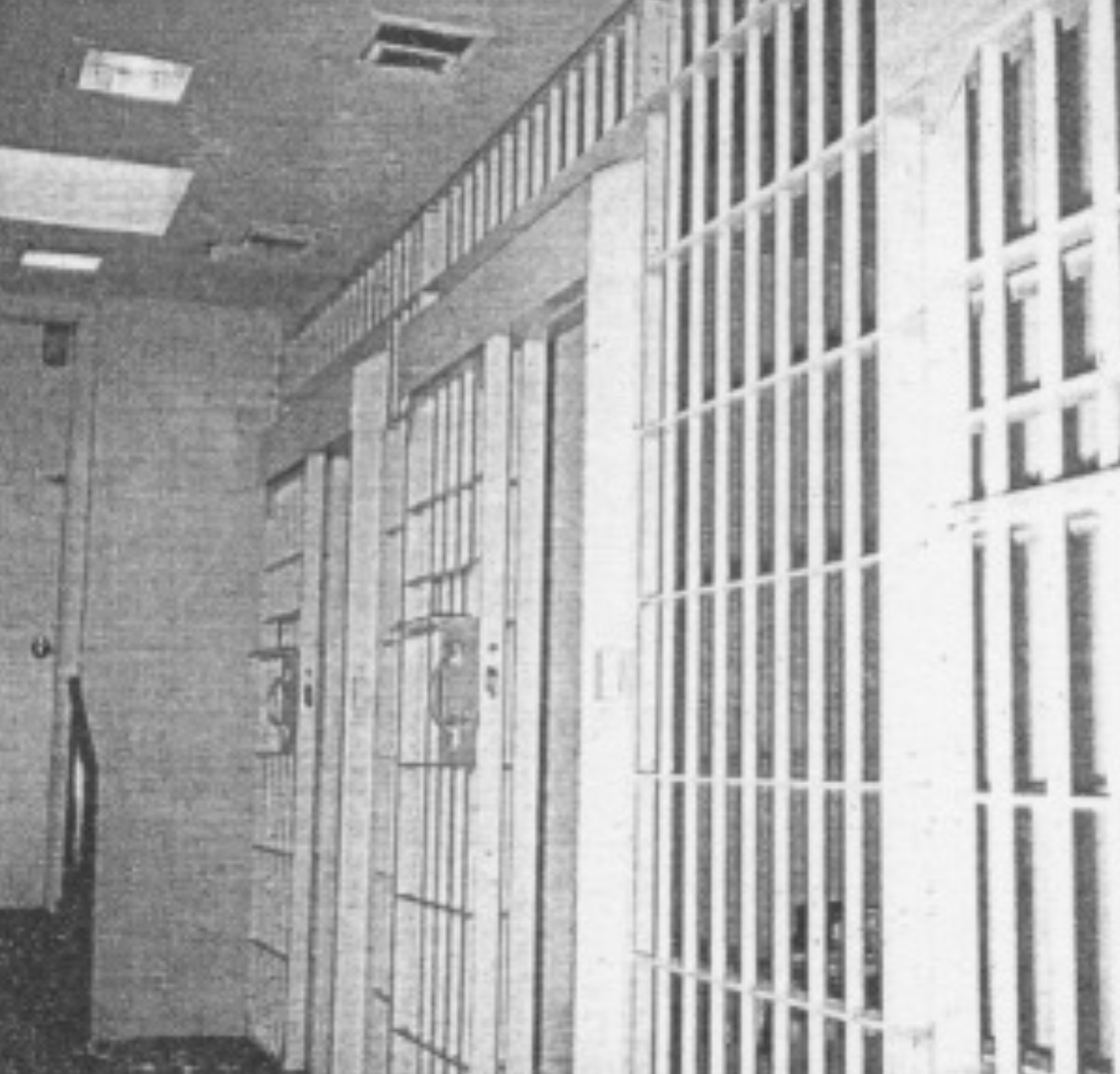 Jail Cells at Police Station at City Hall on West Street