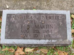 Matilda J. Newell Martin